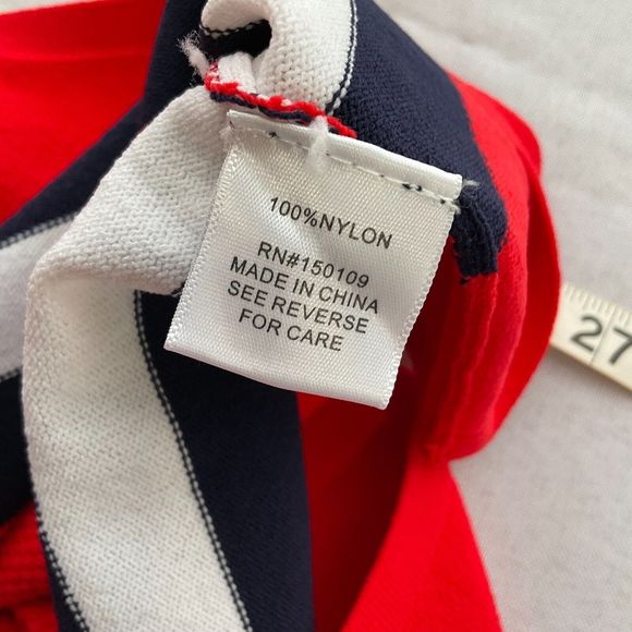 Movetes Dress Womens Size XS  Golf Cricket Pickleball Red Knit V-Neck - Picture 10 of 12